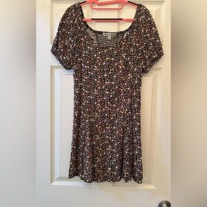 Floral Button-Down Dress